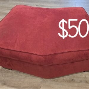 Red Ottoman